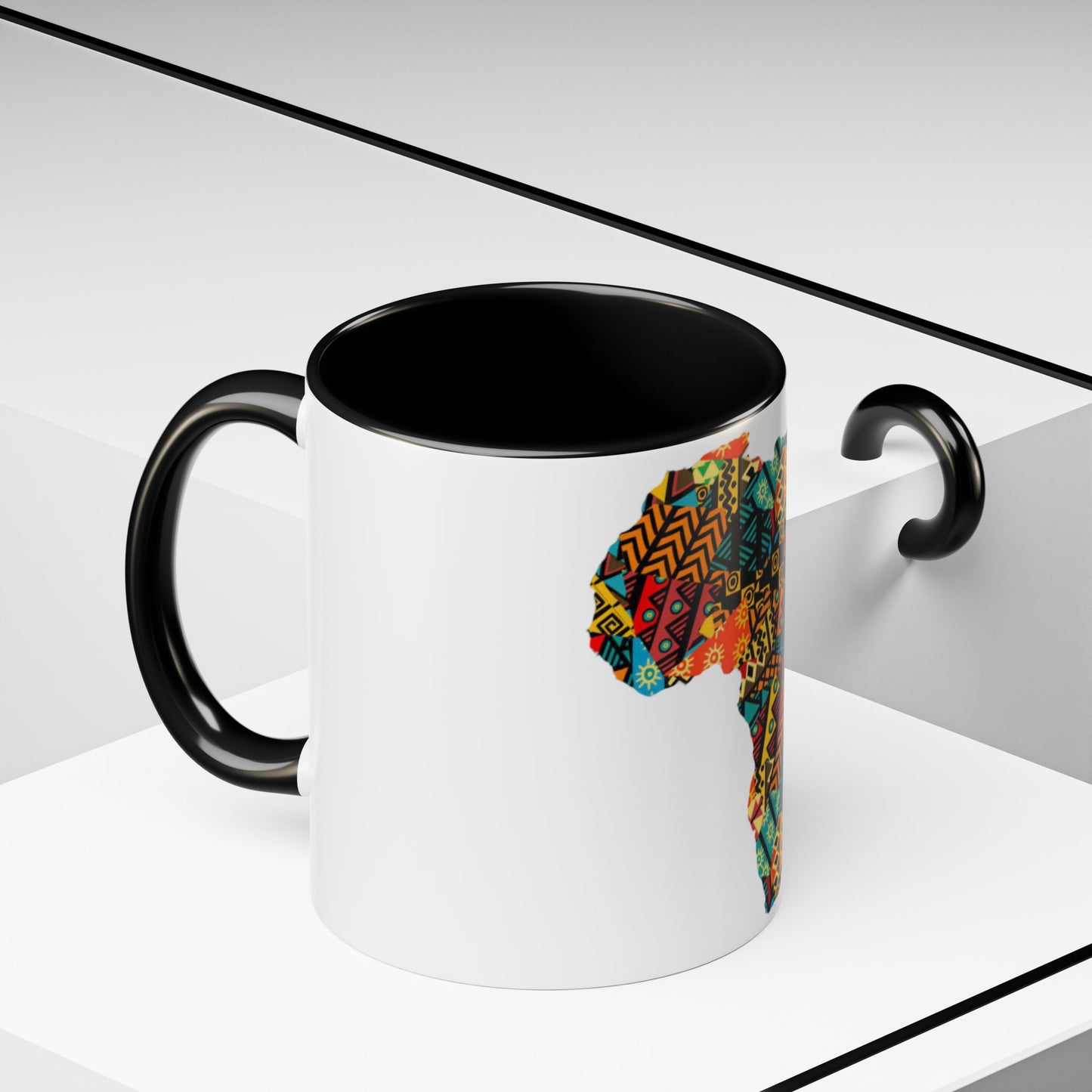 African Map Accent Coffee Mug (11oz) - Glo Cre8s