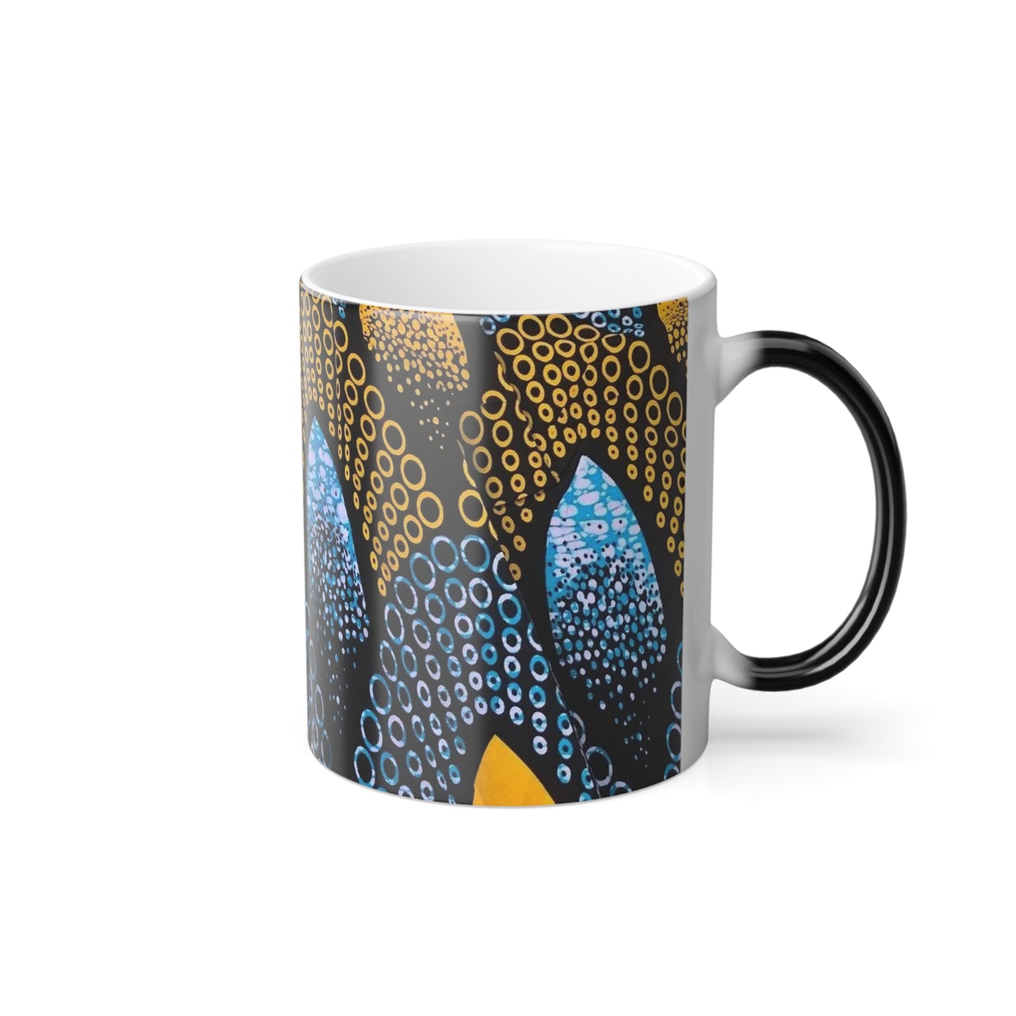 Unique African print Color Morphing Mug, 11oz unique gift ideas mothers day gift fathers day gift birthday gift for boss - Glo Cre8s