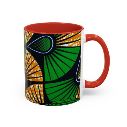 African art Accent Coffee Mug, 11oz unique gift ideas mothers day gift fathers day gift birthday gift for boss - Glo Cre8s