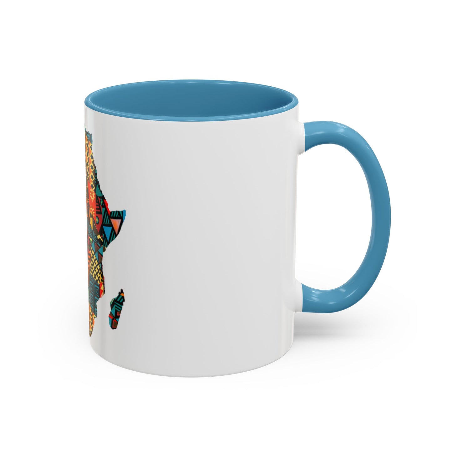 African Map Accent Coffee Mug (11oz) - Glo Cre8s