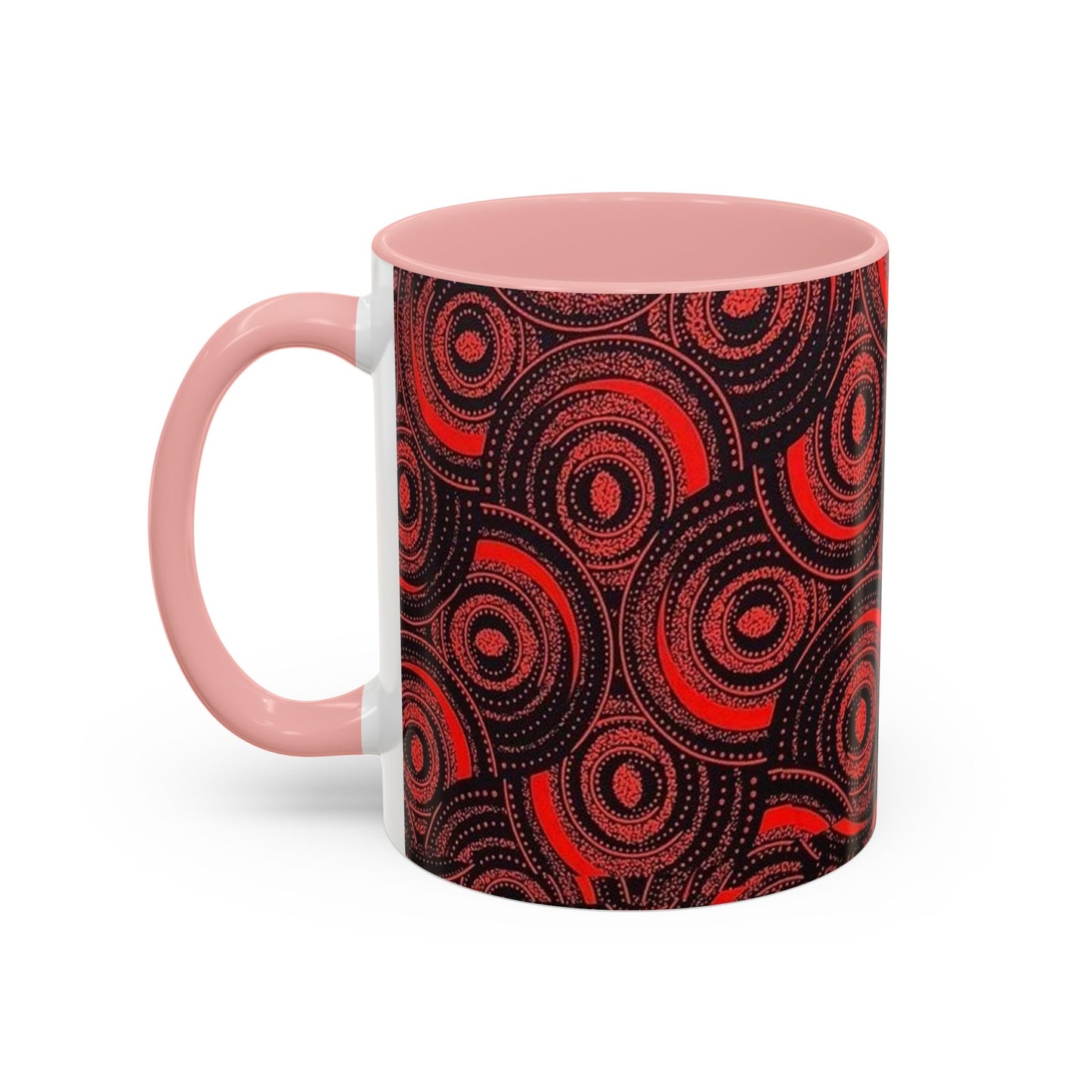 Orange African art Accent Coffee Mug, 11oz unique gift ideas mothers day gift fathers day gift birthday gift for boss - Glo Cre8s