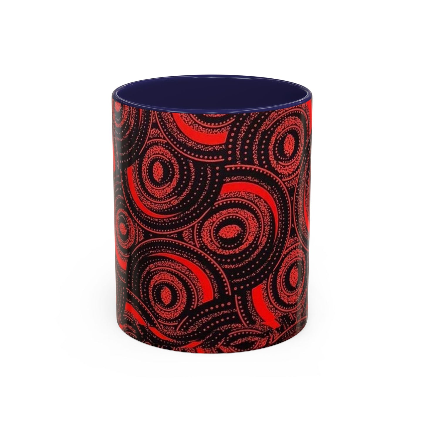 Orange African art Accent Coffee Mug, 11oz unique gift ideas mothers day gift fathers day gift birthday gift for boss - Glo Cre8s