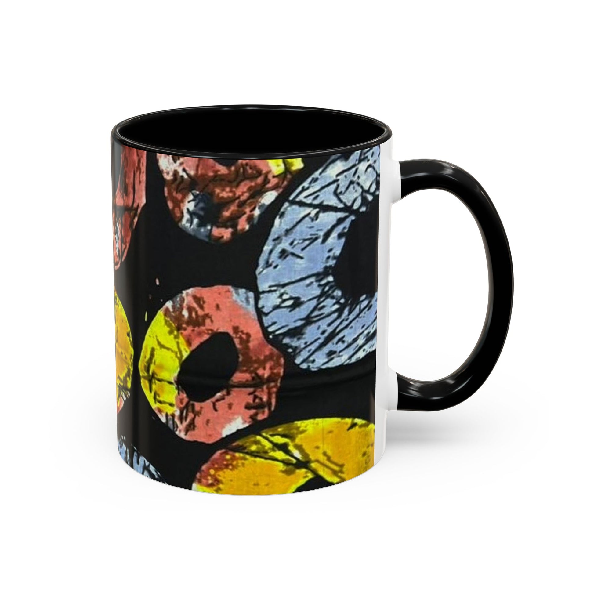 Multi-tone African art Accent Coffee Mug, 11oz unique gift ideas mothers day gift fathers day gift birthday gift for boss - Glo Cre8s