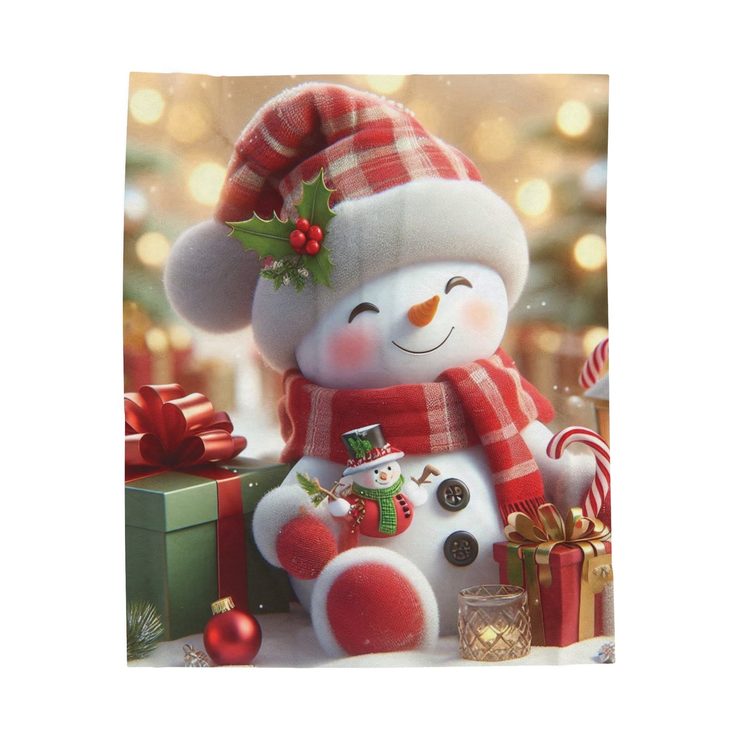 Christmas Velveteen Plush Blanket