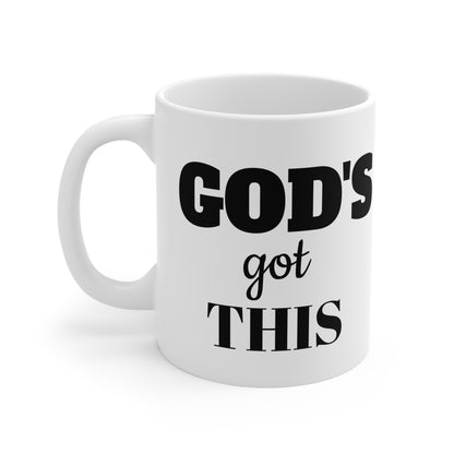 God's Got This Mug – Encouraging Christian Coffee Mug