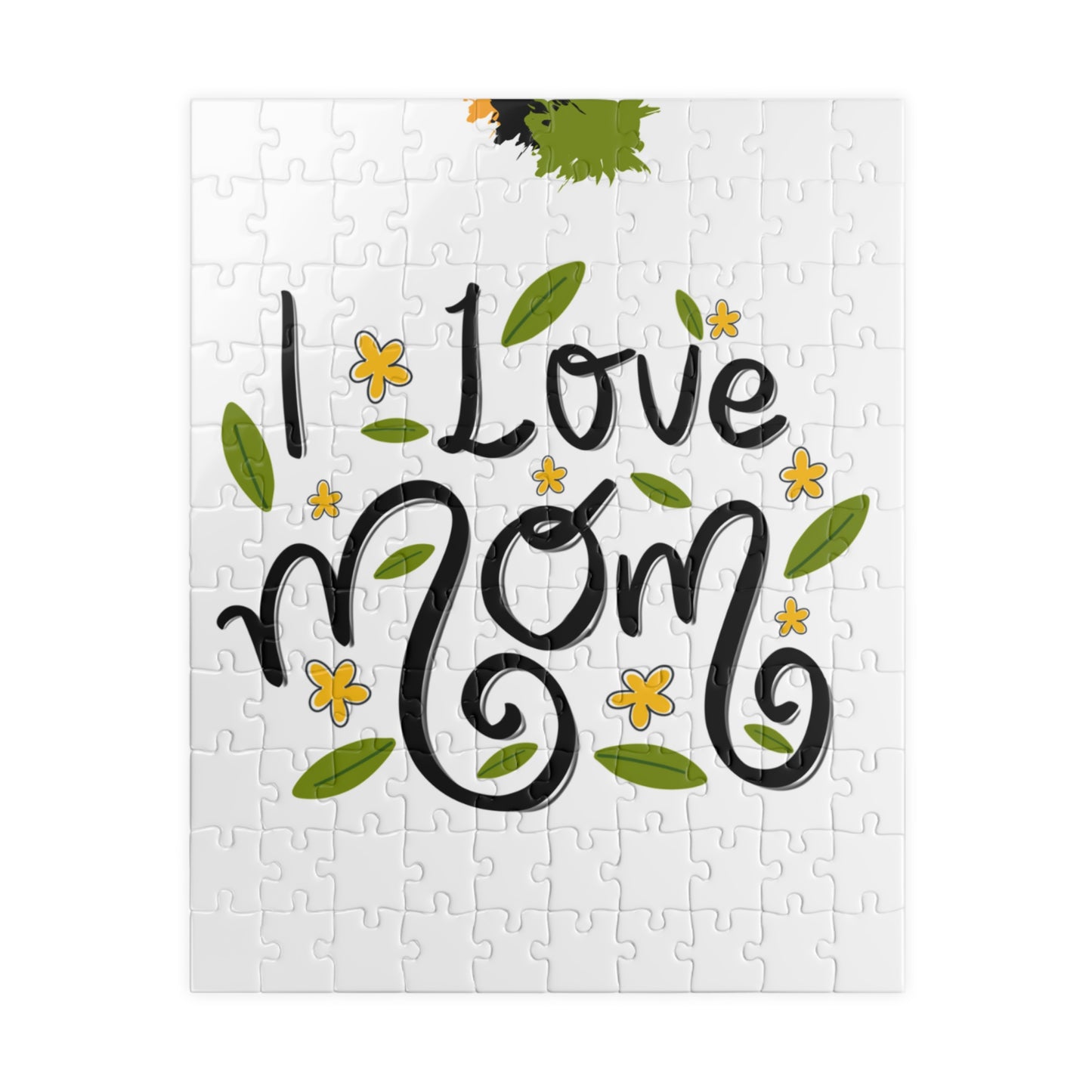 I love mom puzzle (110, 252, 520, 1014-piece) Mothers day gift for mum, Mothers day puzzle game - Glo Cre8s