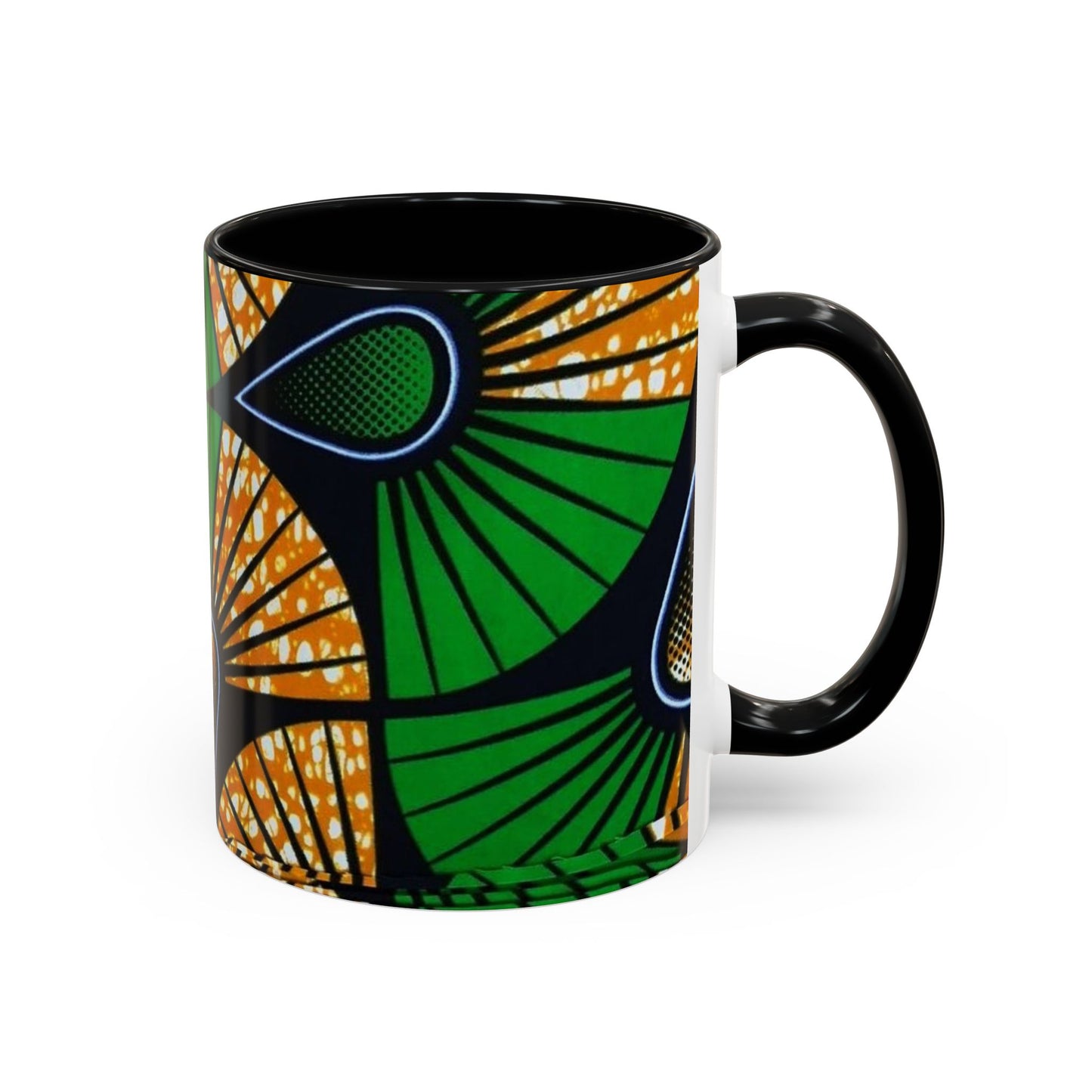 African art Accent Coffee Mug, 11oz unique gift ideas mothers day gift fathers day gift birthday gift for boss - Glo Cre8s