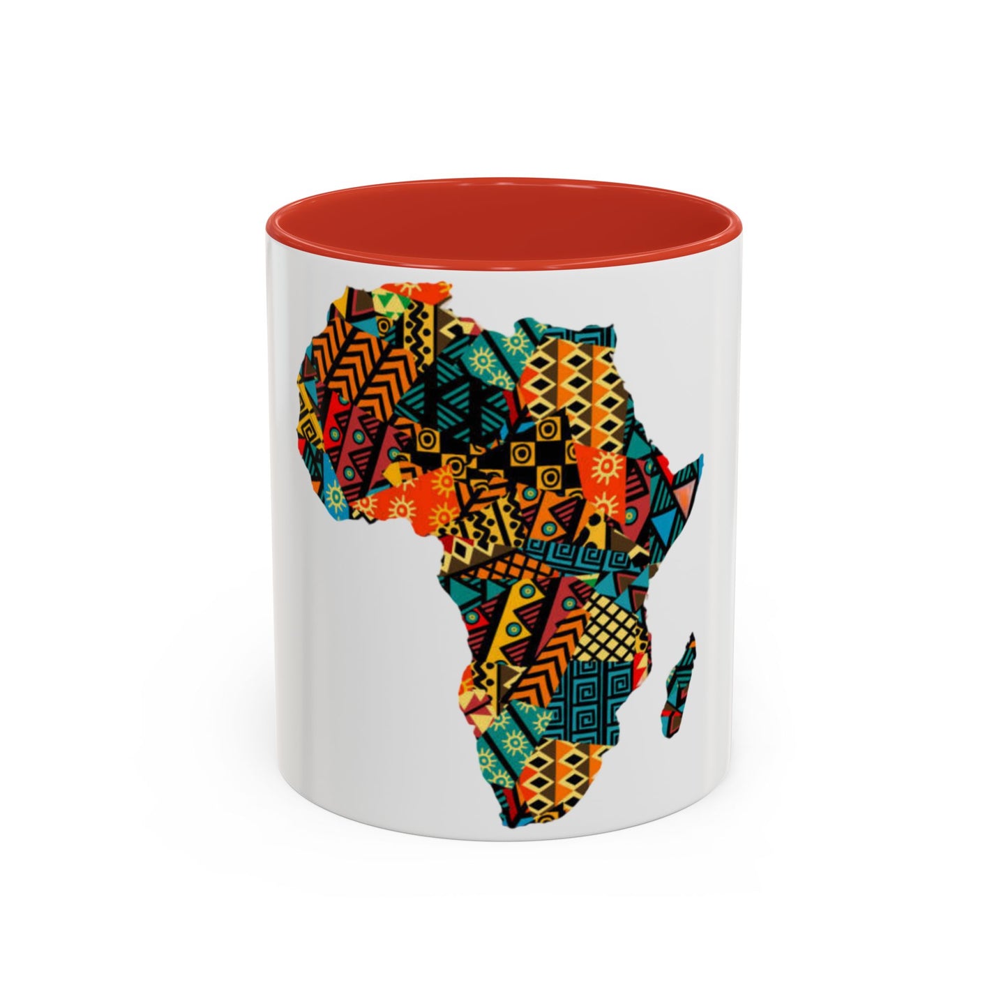 African Map Accent Coffee Mug (11oz) - Glo Cre8s