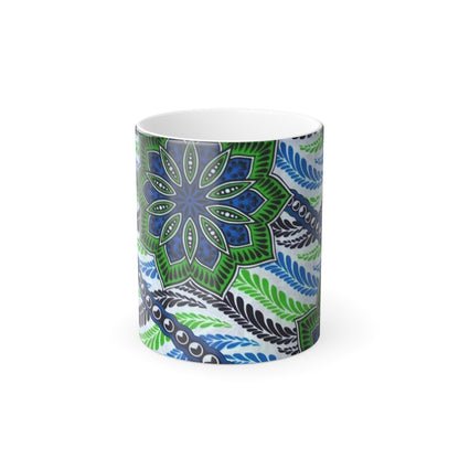 Unique African print Color Morphing Mug, 11oz unique gift ideas mothers day gift fathers day gift birthday gift for boss - Glo Cre8s