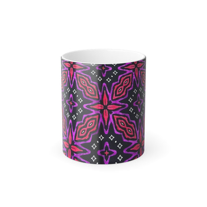 Unique African print Color Morphing Mug, 11oz unique gift ideas mothers day gift fathers day gift birthday gift for boss - Glo Cre8s