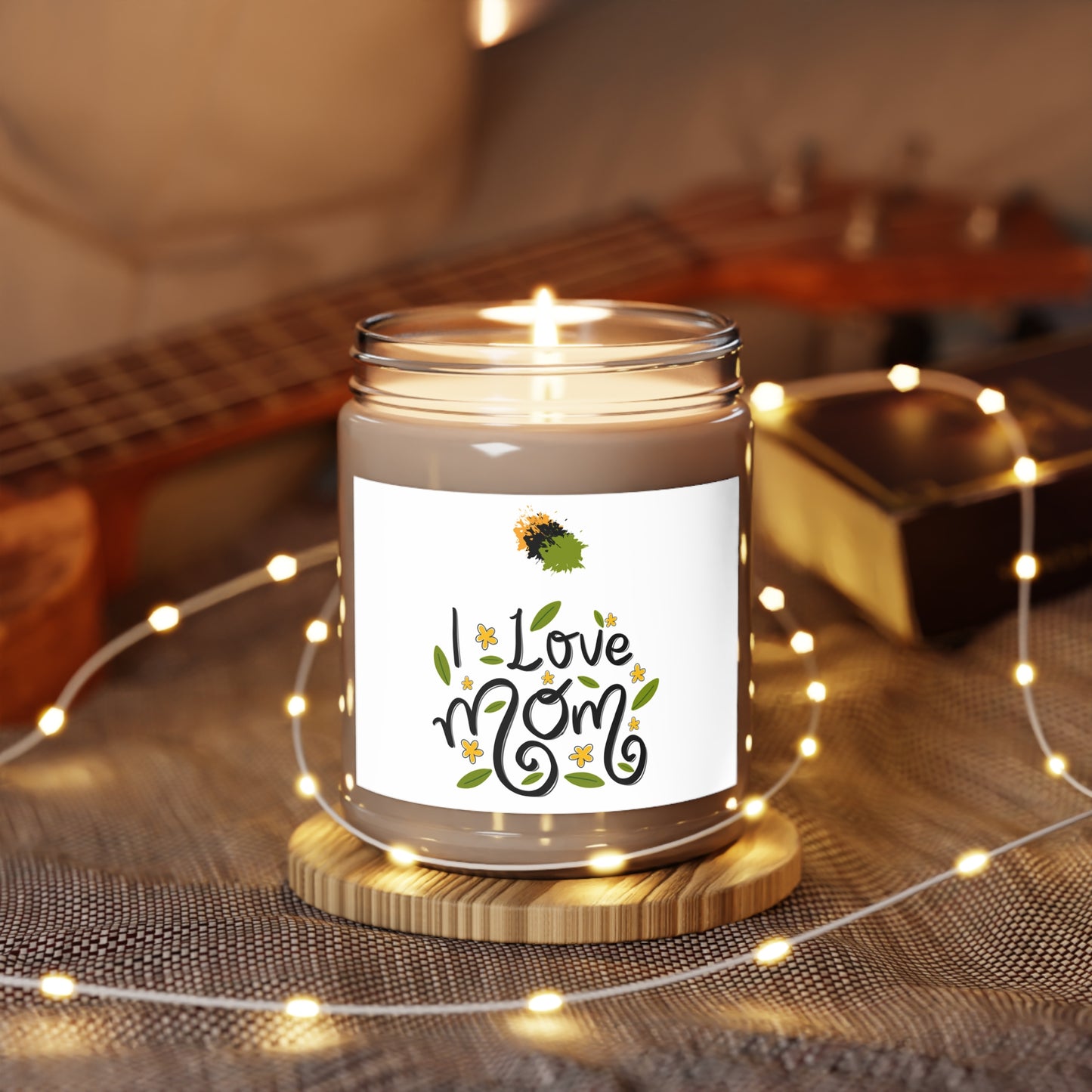 9oz Personalised Candle for Mum - Scented or Unscented Candle - Glo Cre8s