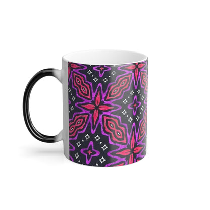 Unique African print Color Morphing Mug, 11oz unique gift ideas mothers day gift fathers day gift birthday gift for boss - Glo Cre8s