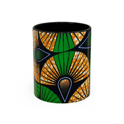 African art Accent Coffee Mug, 11oz unique gift ideas mothers day gift fathers day gift birthday gift for boss - Glo Cre8s