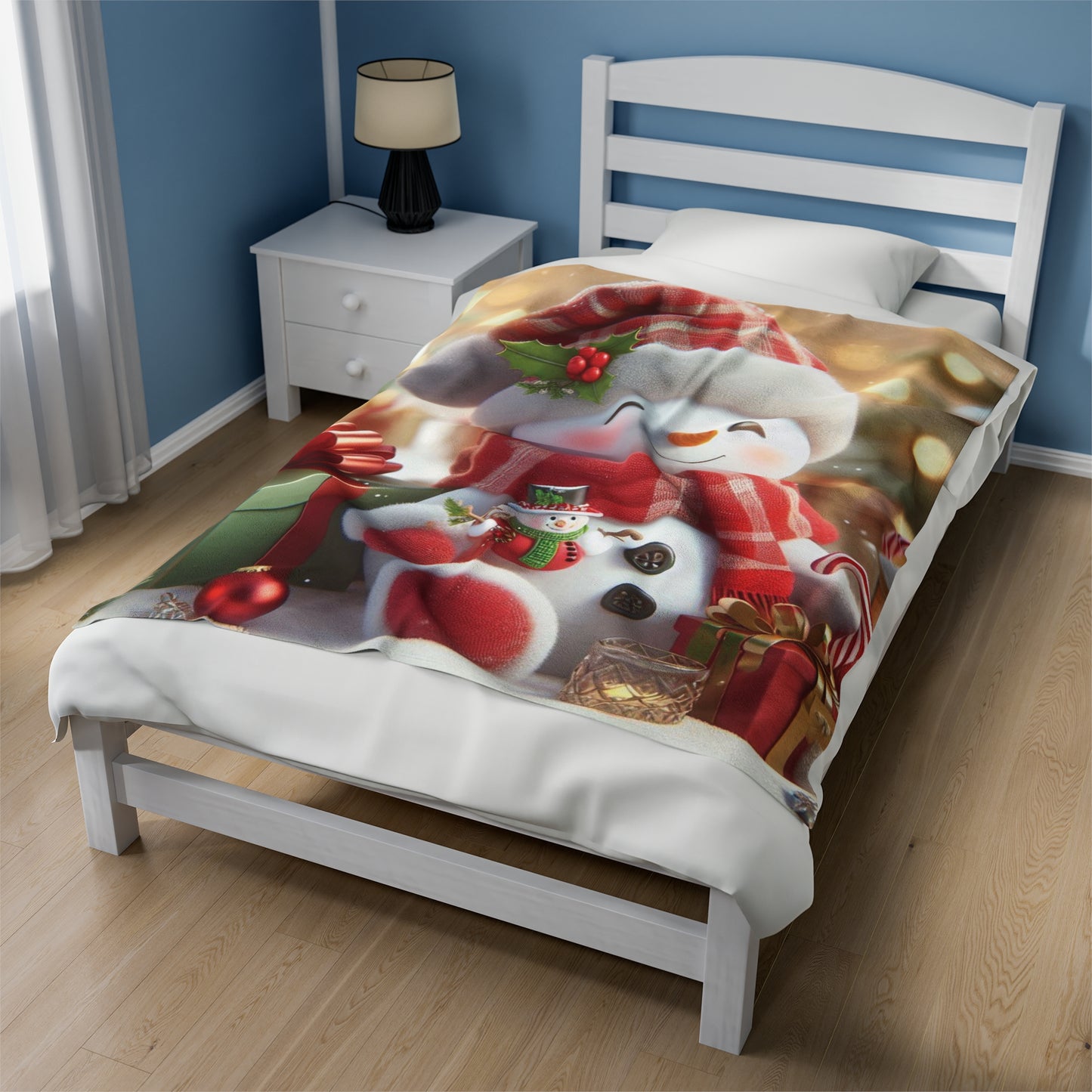 Christmas Velveteen Plush Blanket