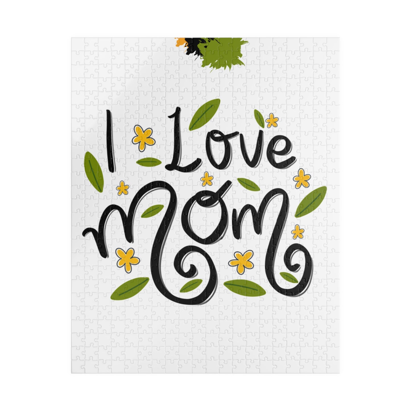 I love mom puzzle (110, 252, 520, 1014-piece) Mothers day gift for mum, Mothers day puzzle game - Glo Cre8s