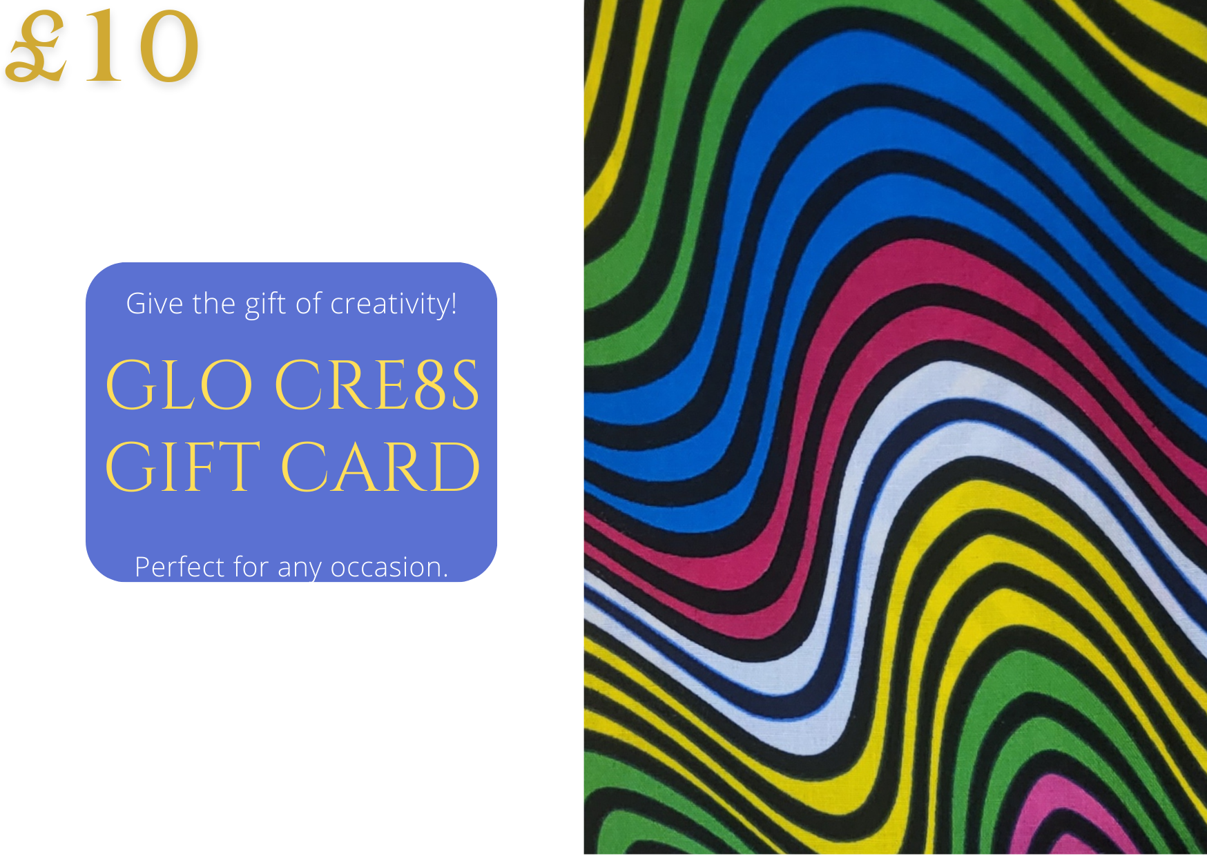 Glo Cre8s e-voucher gift card - Glo Cre8s