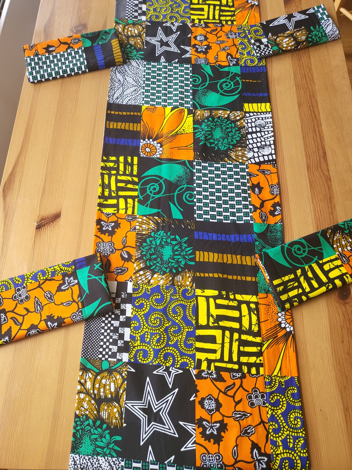 Table runner, dinner napkins, Ankara tablecloth, party decoration, dining table set - Glo Cre8s