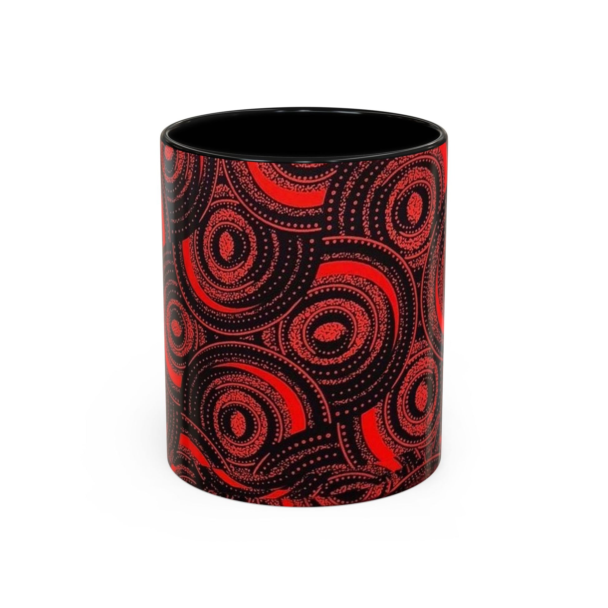 Orange African art Accent Coffee Mug, 11oz unique gift ideas mothers day gift fathers day gift birthday gift for boss - Glo Cre8s