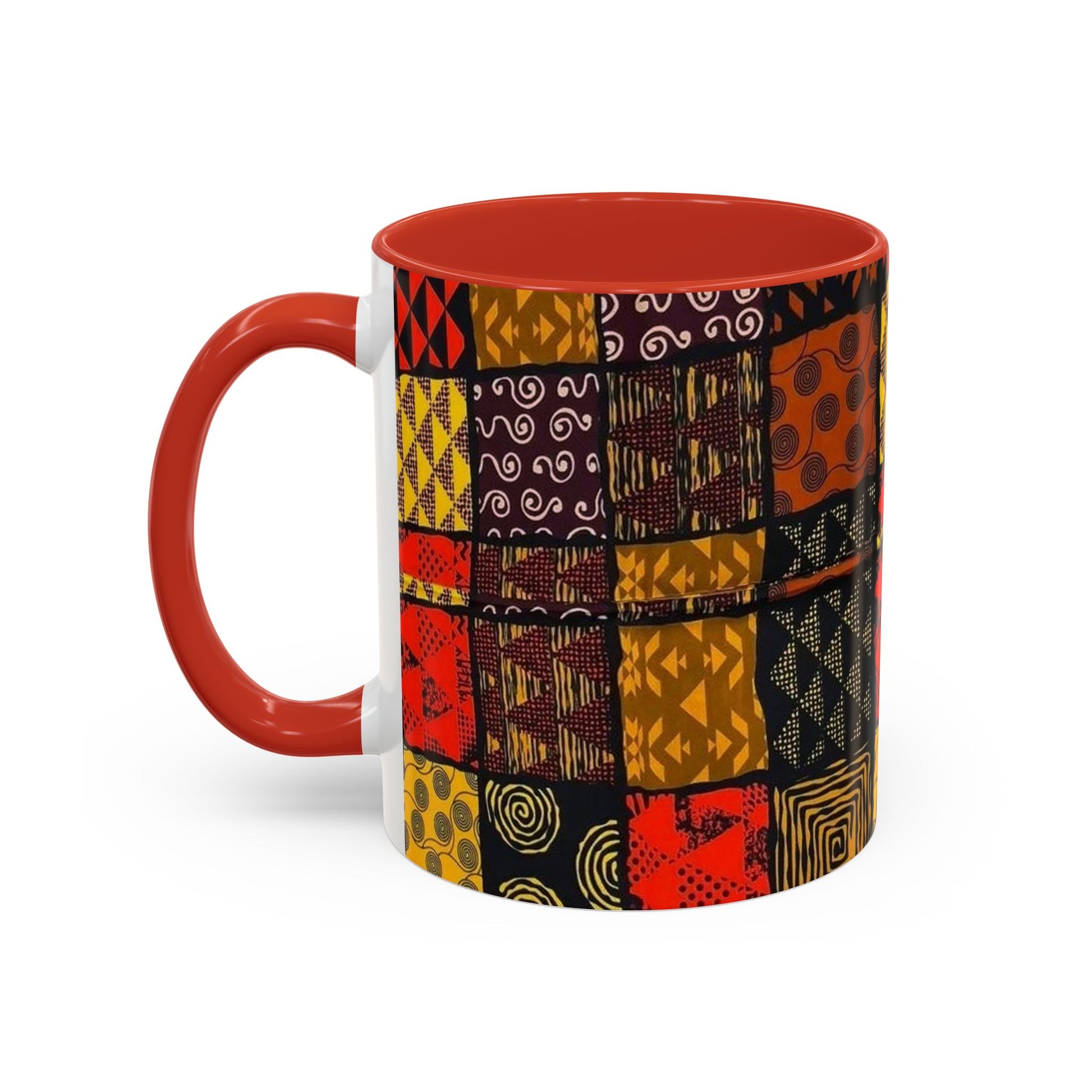 African art Accent Coffee Mug, 11oz unique gift ideas mothers day gift fathers day gift birthday gift for boss - Glo Cre8s