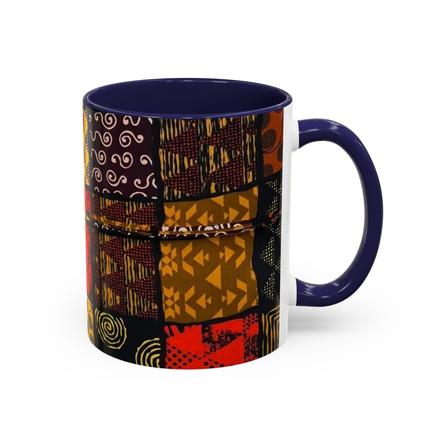 African art Accent Coffee Mug, 11oz unique gift ideas mothers day gift fathers day gift birthday gift for boss - Glo Cre8s