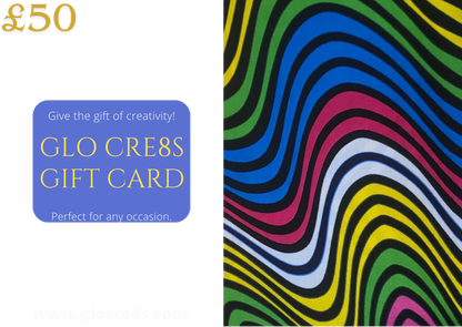 Glo Cre8s e-voucher gift card - Glo Cre8s