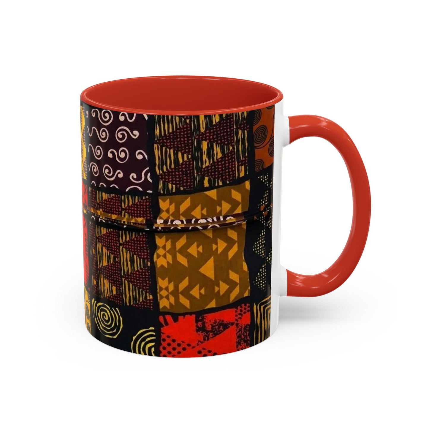 African art Accent Coffee Mug, 11oz unique gift ideas mothers day gift fathers day gift birthday gift for boss - Glo Cre8s