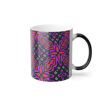 Unique African print Color Morphing Mug, 11oz unique gift ideas mothers day gift fathers day gift birthday gift for boss - Glo Cre8s