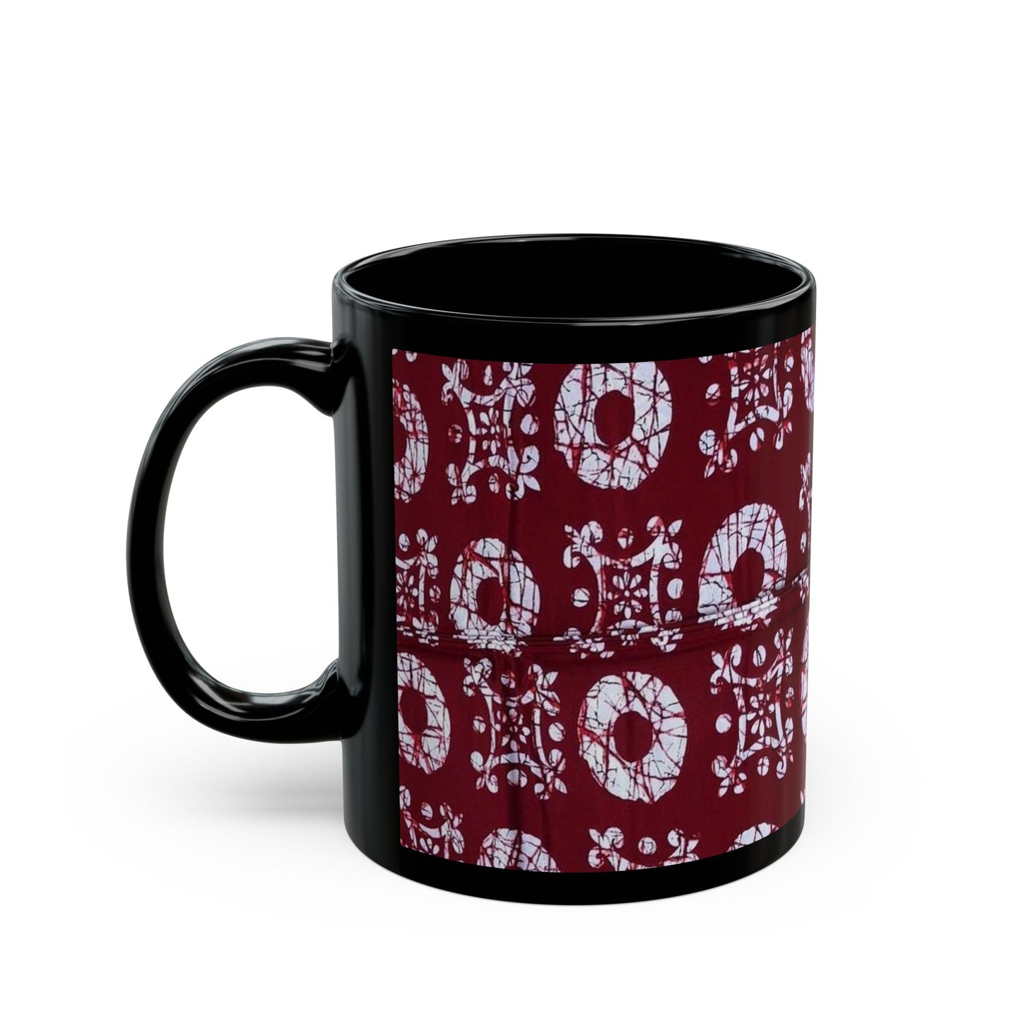 Ethnic African art Black Mug (11oz) unique gift ideas mothers day gift fathers day gift birthday gift for boss - Glo Cre8s