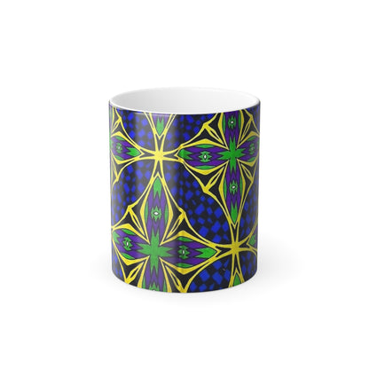 Unique art print Color Morphing Mug, 11oz unique gift ideas mothers day gift fathers day gift birthday gift for boss - Glo Cre8s