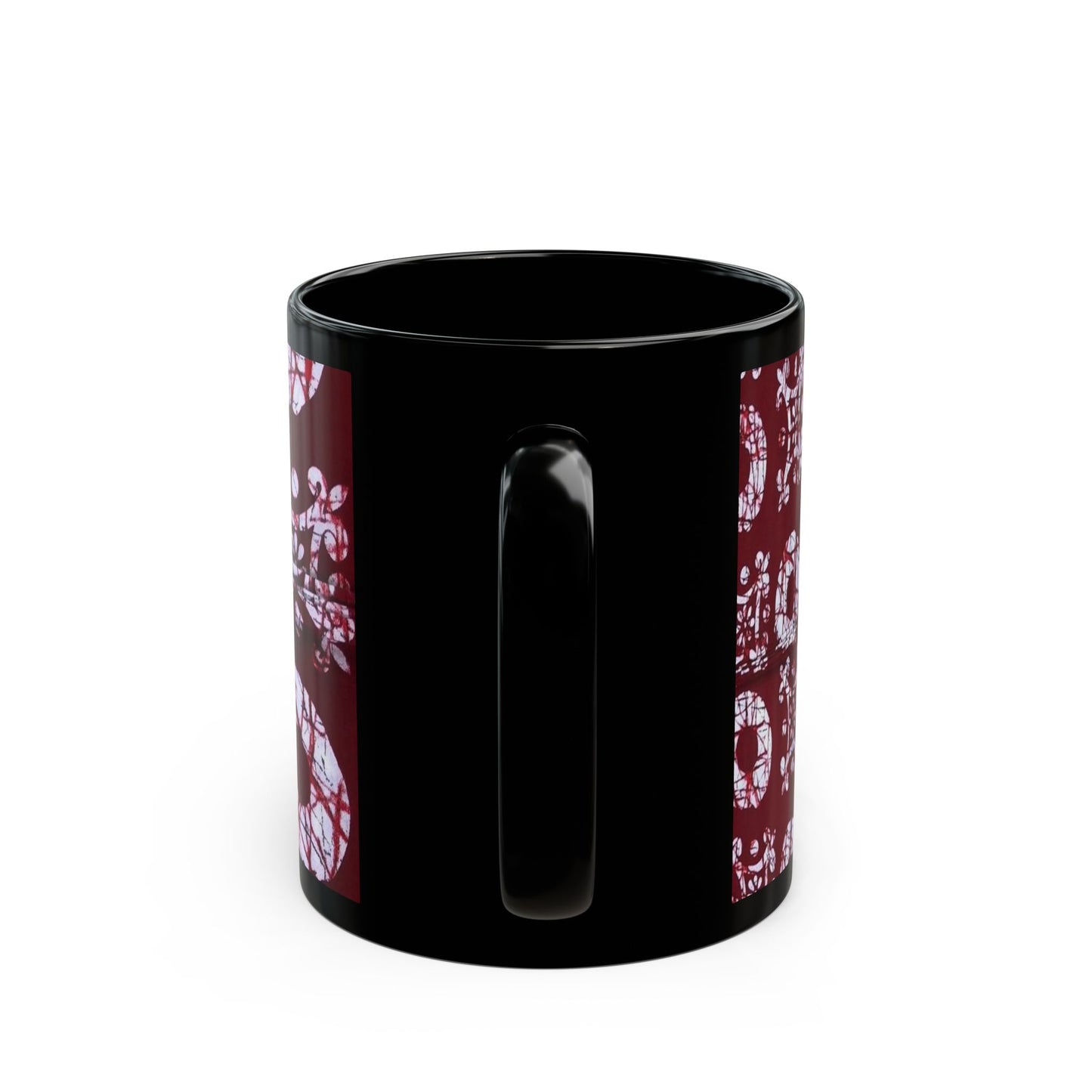 Ethnic African art Black Mug (11oz) unique gift ideas mothers day gift fathers day gift birthday gift for boss - Glo Cre8s