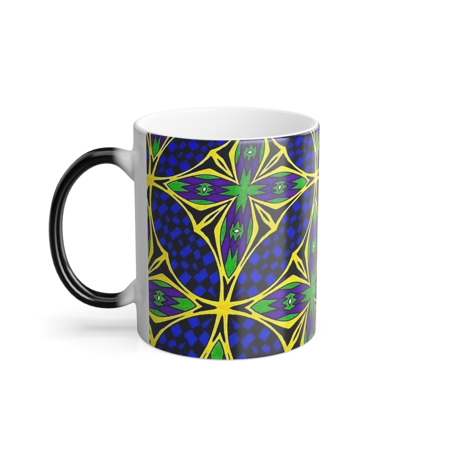 Unique art print Color Morphing Mug, 11oz unique gift ideas mothers day gift fathers day gift birthday gift for boss - Glo Cre8s