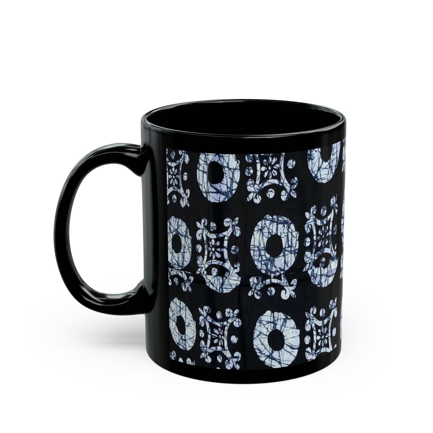 Ethnic African art Black Mug (11oz) unique gift ideas mothers day gift fathers day gift birthday gift for boss - Glo Cre8s