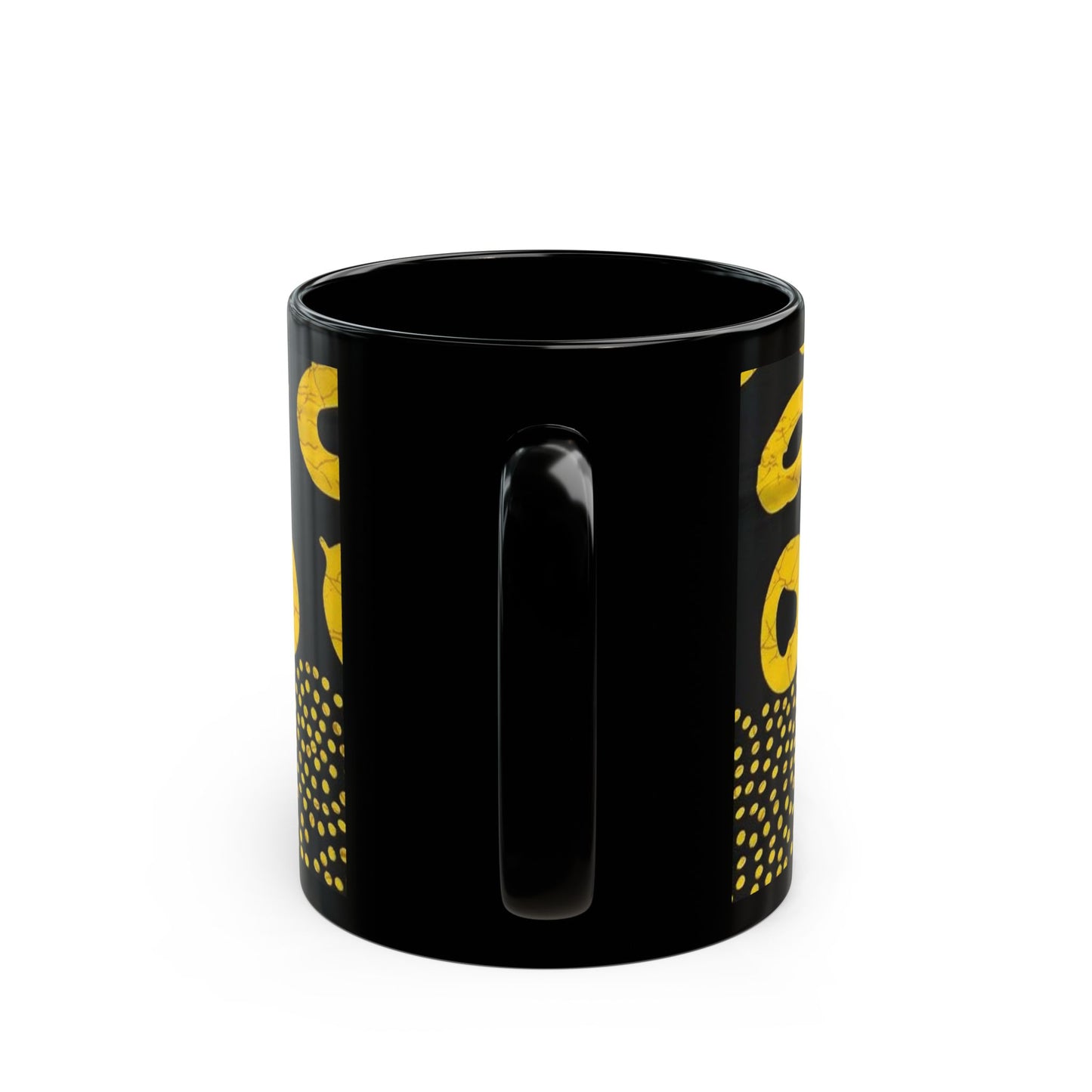 African art Black Mug (11oz) unique gift ideas mothers day gift fathers day gift birthday gift for boss - Glo Cre8s