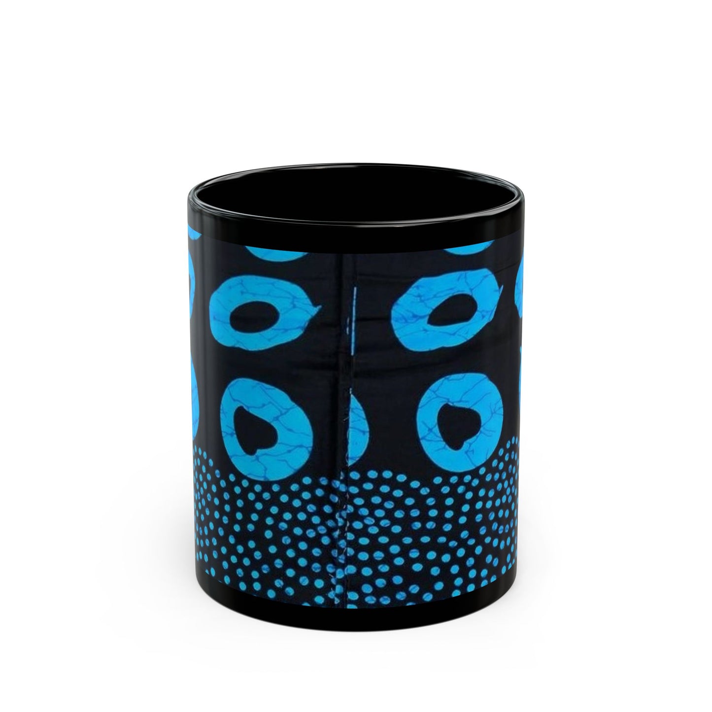 African art Black Mug (11oz) unique gift ideas mothers day gift fathers day gift birthday gift for boss - Glo Cre8s