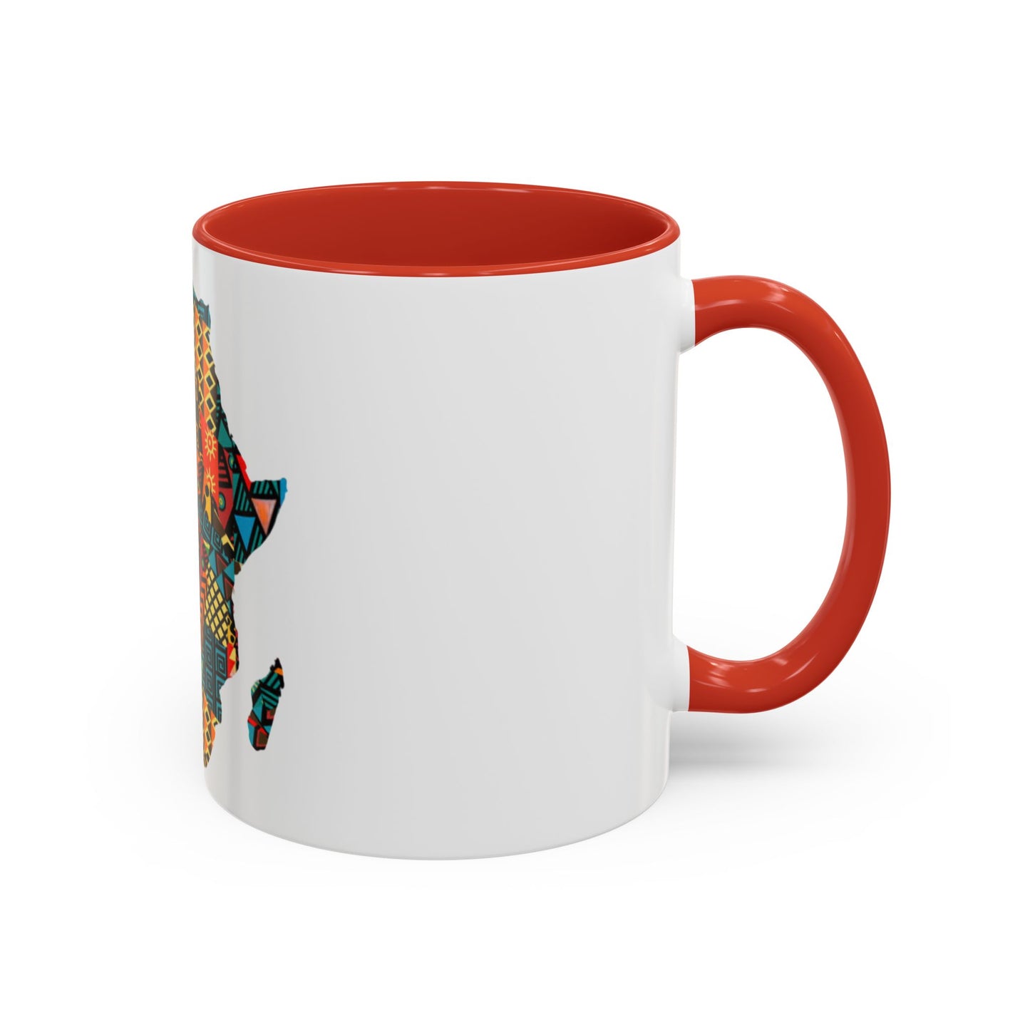 African Map Accent Coffee Mug (11oz) - Glo Cre8s