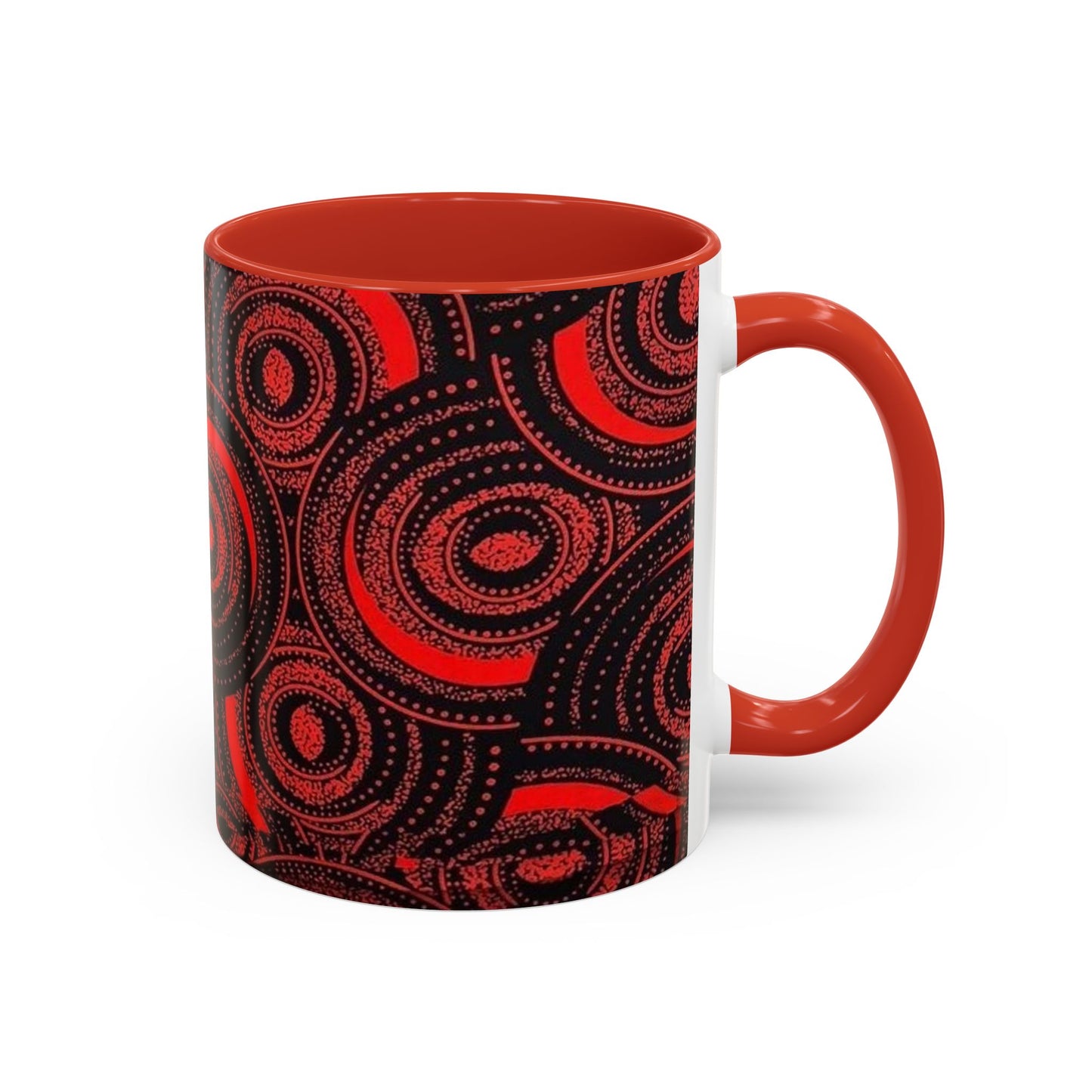 African Accent Orange Mug