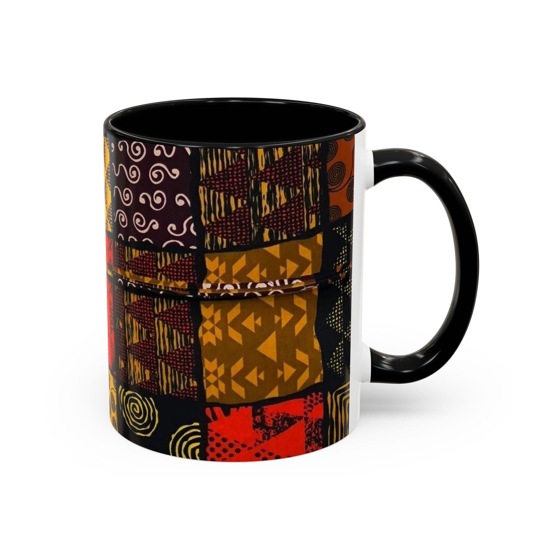 African art Accent Coffee Mug, 11oz unique gift ideas mothers day gift fathers day gift birthday gift for boss - Glo Cre8s