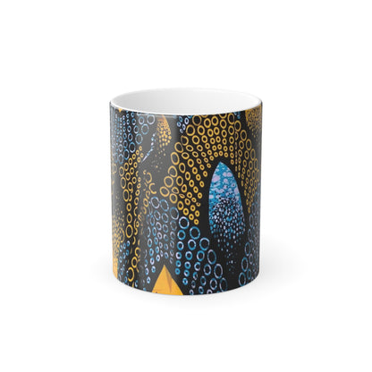 Unique African print Color Morphing Mug, 11oz unique gift ideas mothers day gift fathers day gift birthday gift for boss - Glo Cre8s