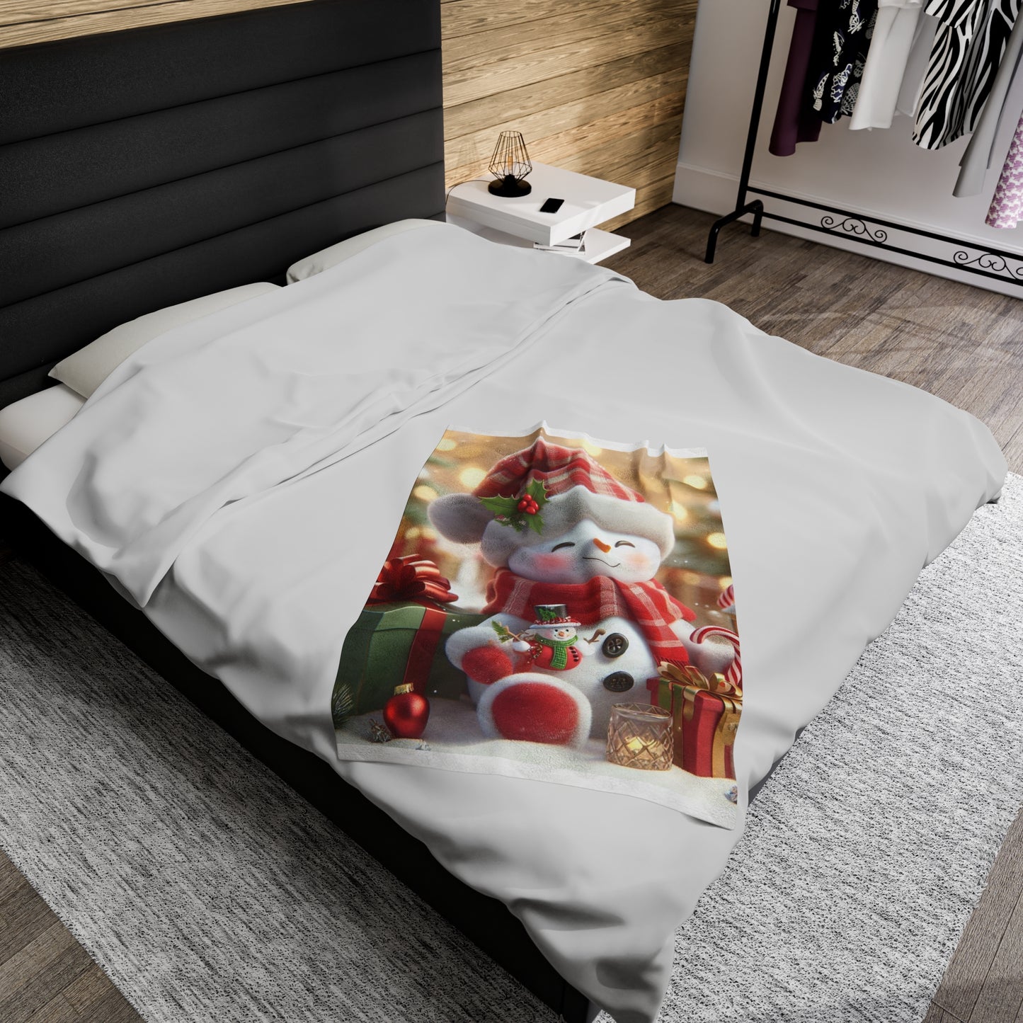 Christmas Velveteen Plush Blanket