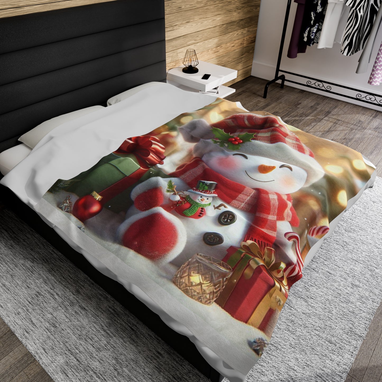 Christmas Velveteen Plush Blanket