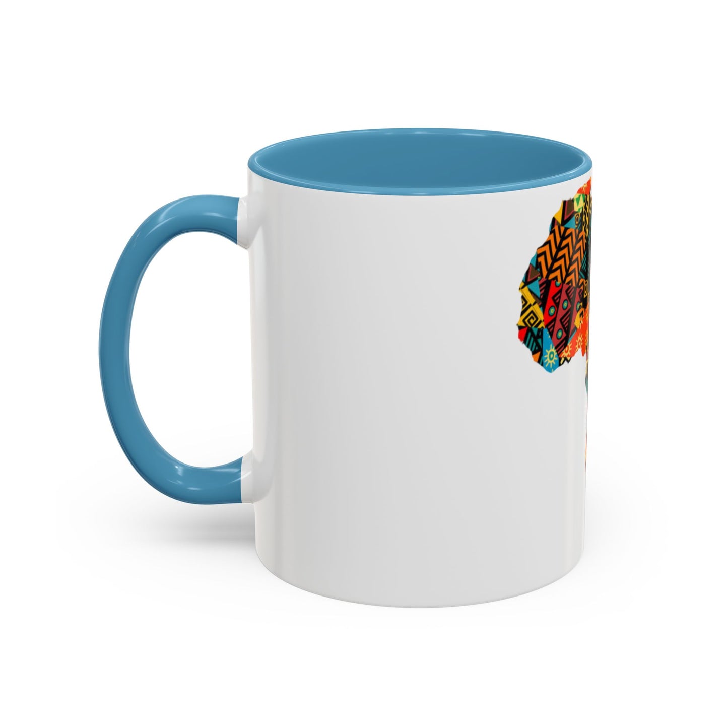 African Map Accent Coffee Mug (11oz) - Glo Cre8s