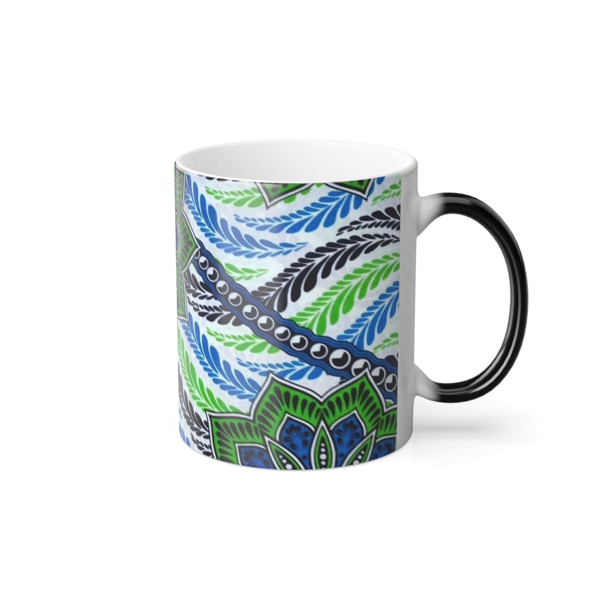 Unique African print Color Morphing Mug, 11oz unique gift ideas mothers day gift fathers day gift birthday gift for boss - Glo Cre8s