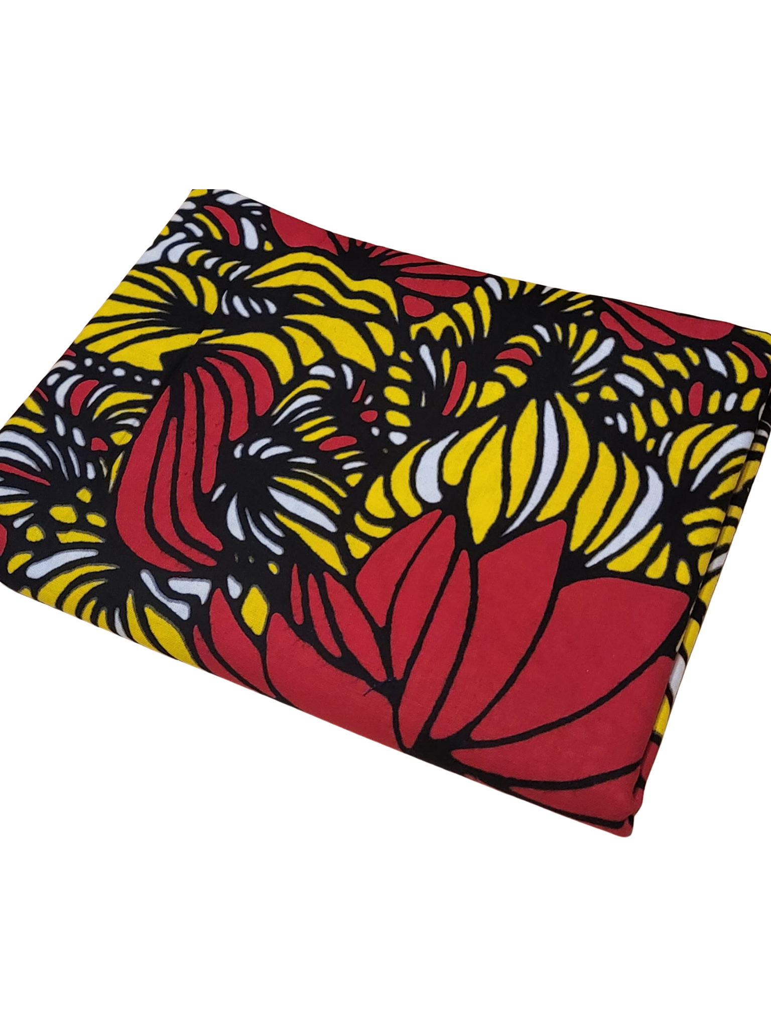 Floral Bandana Scarf | Red and yello scarf B-11 - Glo Cre8s