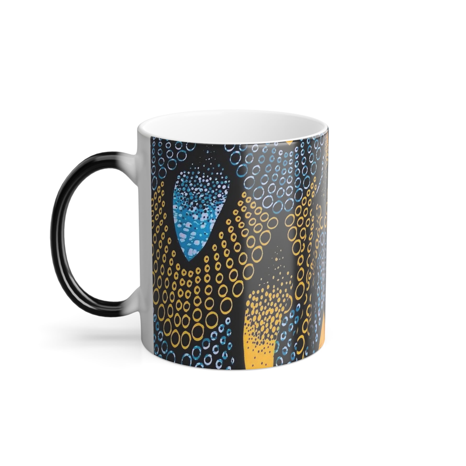 Unique African print Color Morphing Mug, 11oz unique gift ideas mothers day gift fathers day gift birthday gift for boss - Glo Cre8s