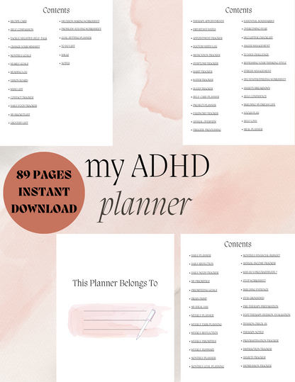 The Ultimate ADHD Planner