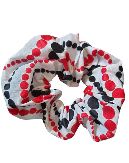 Large scrunchies 100% Cotton scrunchies - 40 patterns available - Glo Cre8s