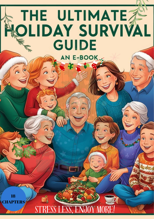 The Ultimate Holiday Survival Guide: Stress Less, Enjoy More | E-book