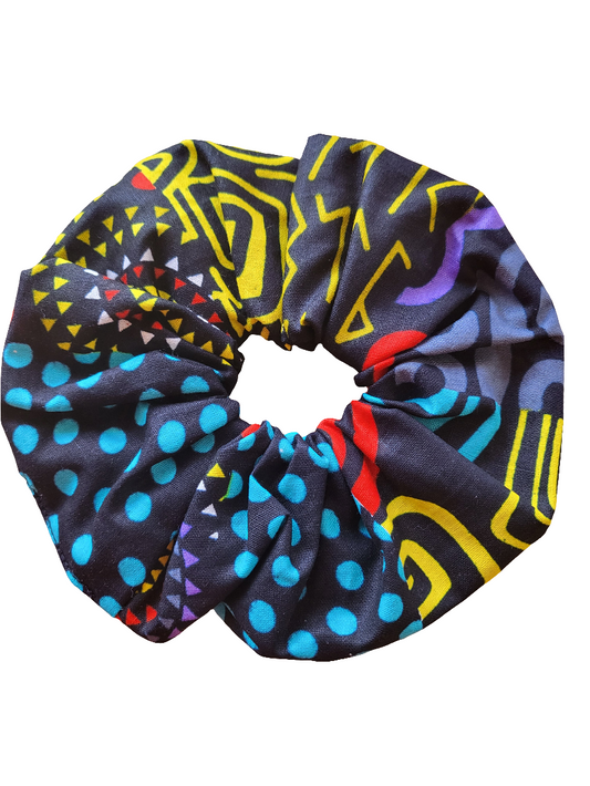 Multicoloured Scrunchies Large - Glo Cre8s