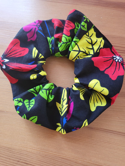 Large scrunchies 100% Cotton scrunchies - 40 patterns available - Glo Cre8s