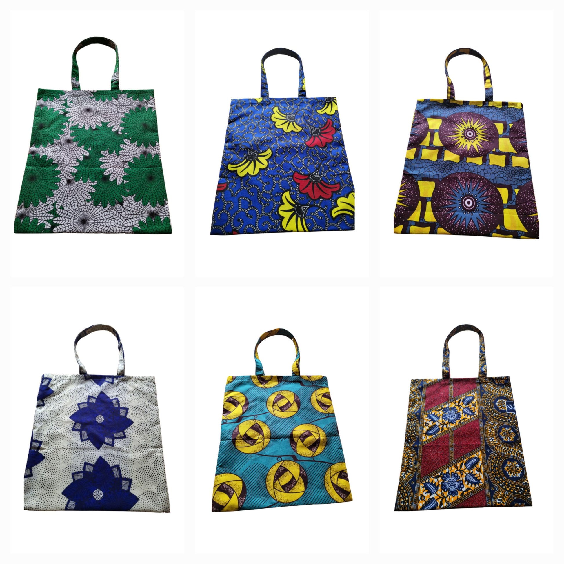 Zero waste tote bags - over 60 patterns available - Glo Cre8s